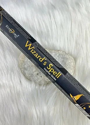 Готичні аромапалички заклинання чарівника - пачулі/ stamford wizard's spell (vegan, fair trade)