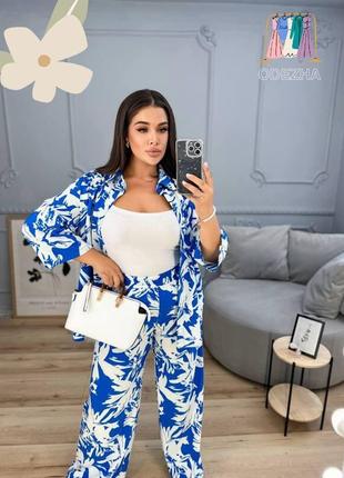 Костюм с принтом (2xl-5xl)