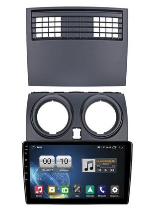 Штатна магнітола серії qiv q1 під nissan qashqai 1 j10 2006-2013 (f1) (w2) 9 дюймів