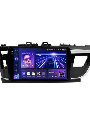 Штатна магнітола серії teyes 2k cc3 6*128gb під toyota corolla 11  middle east 2013-2017 (f1) (w1) 10 дюймів