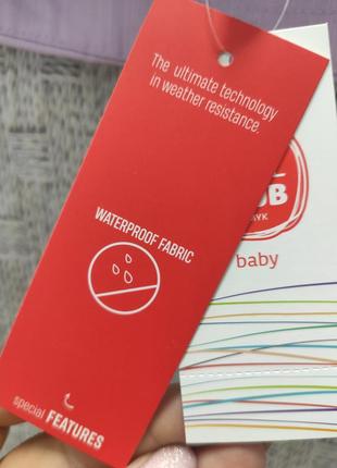 Бузкова утеплена курточка- дощовик. 4