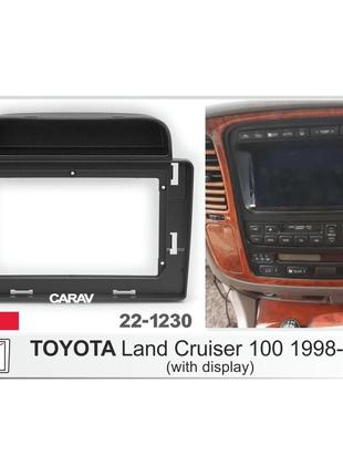 Перехідна рамка серії carav 22-1230 для toyota land cruiser 100 1998-2002 10 дюймів