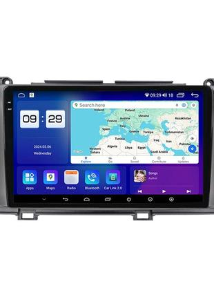Штатна магнітола серії mekede m300s 2k під toyota sienna 3 xl30 2010 - 2014 (w1) 9 дюймів