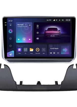 Штатна магнітола серії teyes 2k cc3 6*128gb під nissan altima l34 2018-2020 (f2) (w2) 10 дюймів