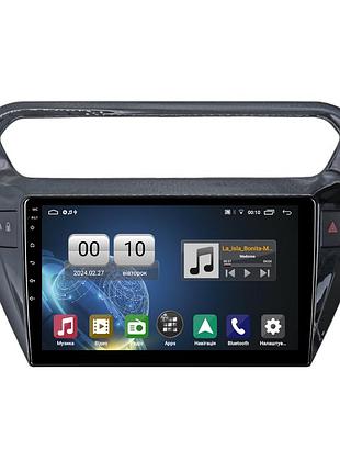 Штатна магнітола серії qiv q1 під peugeot 301 for citroen c-elysee celysee 2012-2016 (w2) 9 дюймів