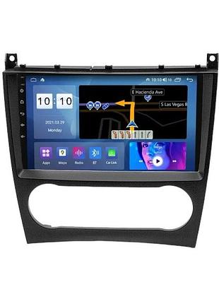 Штатна магнітола серії mekede m200s під mercedes benz c-class w203 cl203 c209 a209 2004-2011 clk class w209