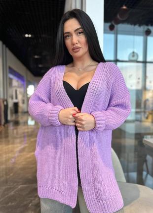 Женская одежда, оверзайз кардиган