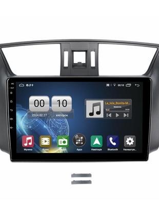 Штатна магнітола серії qiv q1 під nissan sentra 2012+ , sylphy 2012+ , tiida (c13r) 2015+ (f1) 10 дюймів