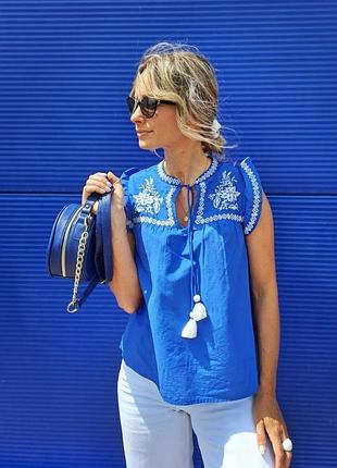 Блуза вишиванка h&m 50-52 -54