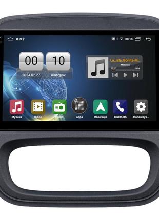 Штатна магнітола серії qiv q1 під renault trafic 3 2014-2021 / opel vivaro b 2014-2018 (w2) 9 дюймів