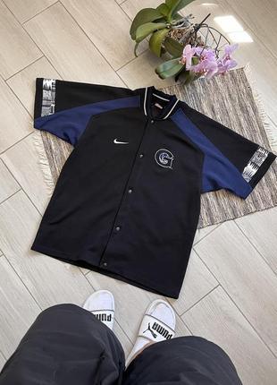 Винтажная баскетбольная футболка nike georgetown hoyas размер l