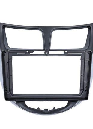 Перехідна рамка серії qiv qbr-f 0715-35a для hyundai solaris 1, verna, i-25, accent 2010-2017 (dodge attitude 2011-2014) (f2) 9 дю