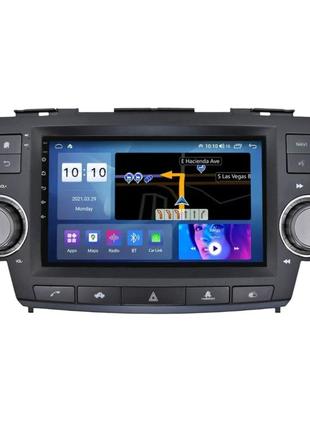 Штатна магнітола серії mekede m200s під toyota highlander 2 xu40 2007-2013 kluger 2008-2014 (k1) 9 дюймів