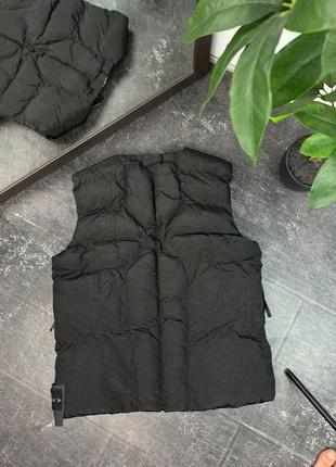Жилет stone island black💣
