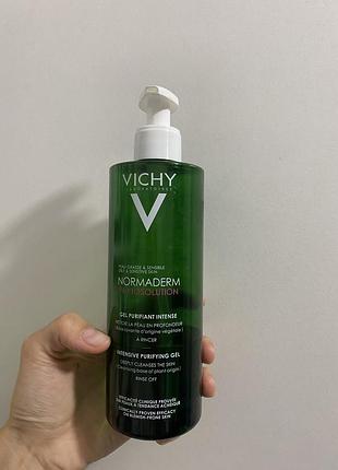 Vichy normaderm intensive purifying cleanser гель для умывания