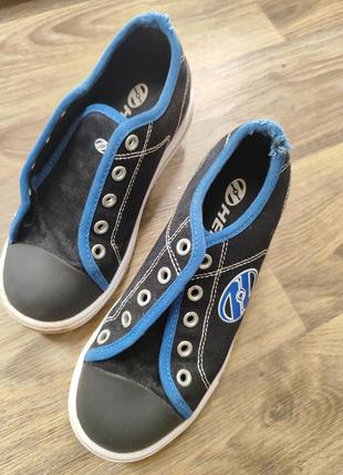 Кеды ролики роликовые кроссовки heelys