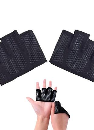 Перчатки для спорта aolikes a-111 black l 18шт