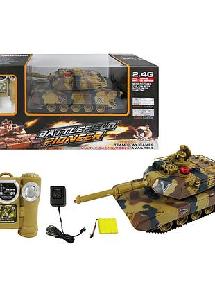 Детский танк на радиоуправлении bambi 778-1 на аккумуляторе