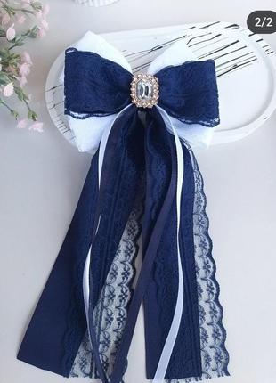 Заколка бантик для волосся