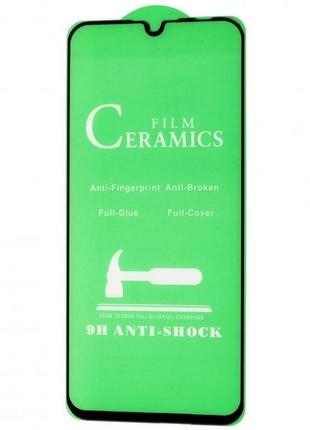 Захисне скло-плівка fiji ceramics для xiaomi redmi 13c повна проклейка чорний