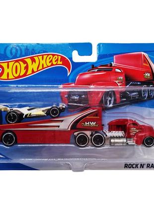 Детский игровой набор машинок t-h708-1(white) с трейлером