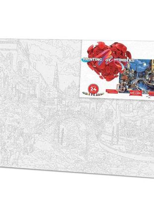 Картина по номерам "венеция" danko toys kpne-01-02 40x50 см
