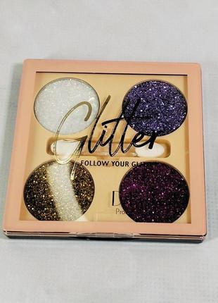 Глитерные тени для век dodo girl