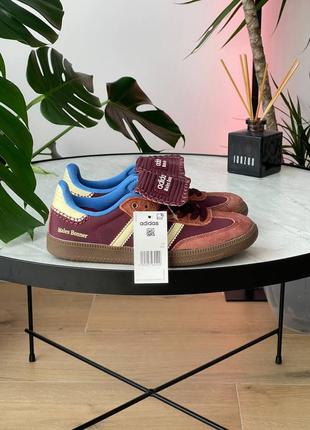 Жіночі кросівки wales bonner x adidas samba nylon 'fox brown' ie0579