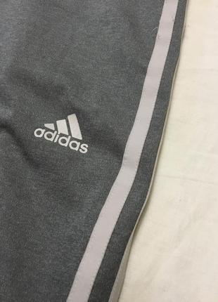 Лосины ultra adidas серые оригинальные спортивные леггинсы2 фото
