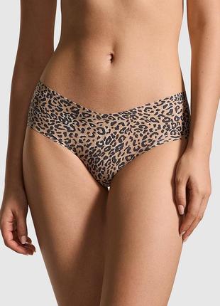Трусики бесшовные,леопардовые victoria's secret