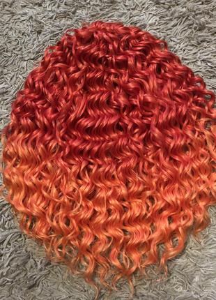 Афрокудри джессика, цвет tred/orange