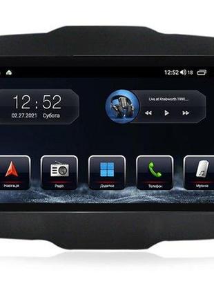 Штатна магнітола abyss audio mp-9179 для jeep renegade 2016-2018