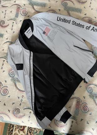 Вітрівка світловібдивна nasa pull&bear 3
