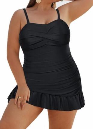 Слитный купальник, платье