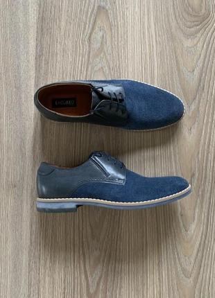 Чоловічі класичні італійські оксамитові туфлі забарвлення lacuzzo design