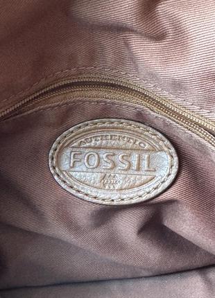 Сумка fossil коричнева5 фото