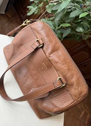 Сумка fossil коричнева