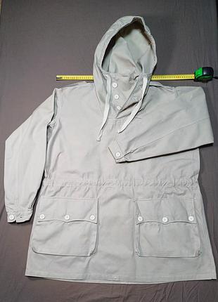Плечи 58 см vintage 70s анорак j.f.b. с капюшоном армии швеции size 5xl