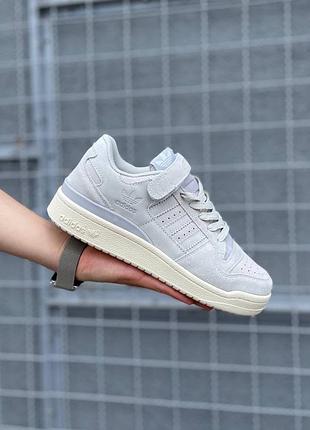 Мужские кроссовки adidas forum 84 low light grey