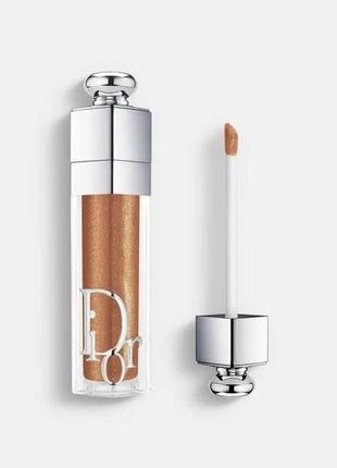 Блиск плампер для губ dior addict lip maximizer 049 pure copper 6 мл