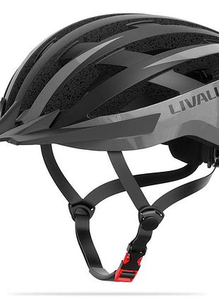 Захисний шолом livall mt1 neo (m) black grey (54-58см), акустика, мікрофон, сигнали поворотів та стопів,