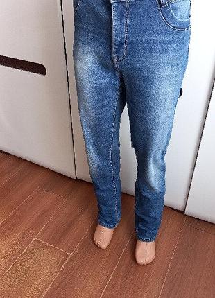 Р. 48 50 miss curry premium denimwear collection утепленные стрейчевые джинсы на флисе