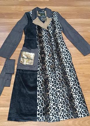 Стильне пальто в леопардовий принт rimma donna!