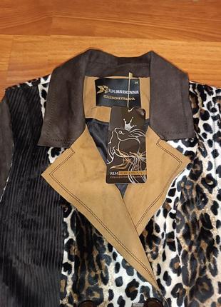 Стильне пальто в леопардовий принт rimma donna!