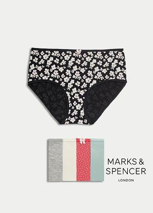 Набор трусики marks &amp; spencer модель меди (high rise shorts)