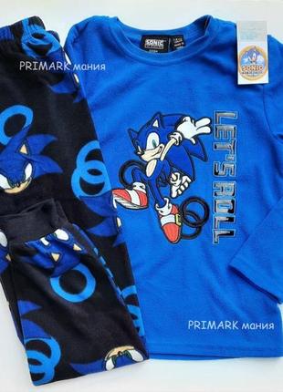 Піжама для хлопчиків sonic для primark