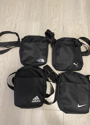 Барсетки через плече nike puma adidas the norh face        у нас все і завжди