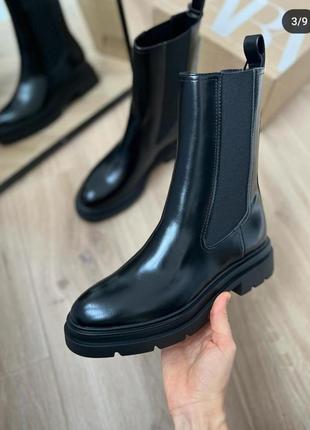 Челсі ботинки напівсапожки чобітки зара zara 37