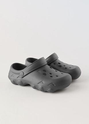 Кроксы 34 резиновые шлепанцы zara 34