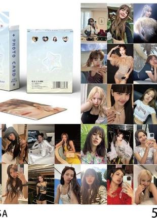 Набор голографических карт lisa blackpink no2
